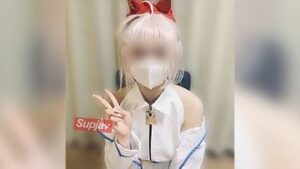 ※3/4まで限定【初々しいHsized tits素人レイヤー】はじめての3P×2回戦！あ〇ぎり高〇大代〇白、白おぱんつ＆黒おぱんつでパイズリ中出し計4発射 コスプレきぞく [有] FC2PPV 4317941