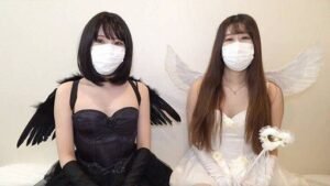 FC2PPV-4824635 Harem sex with two cute, angelic female college students who have just started school!